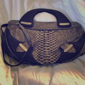 Jane August Python purse